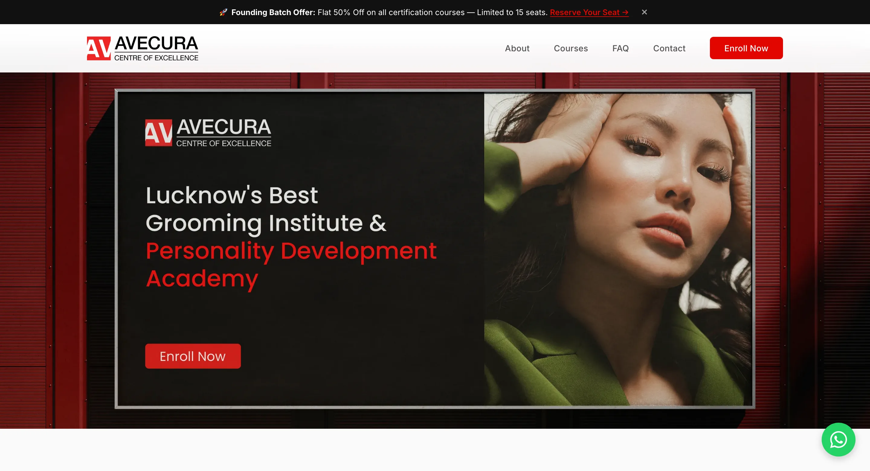 Avecura hero screenshot