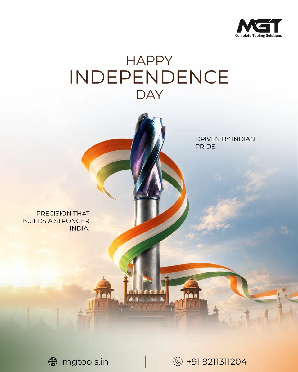 MG Tools Independence Day precision cutting tool campaign
