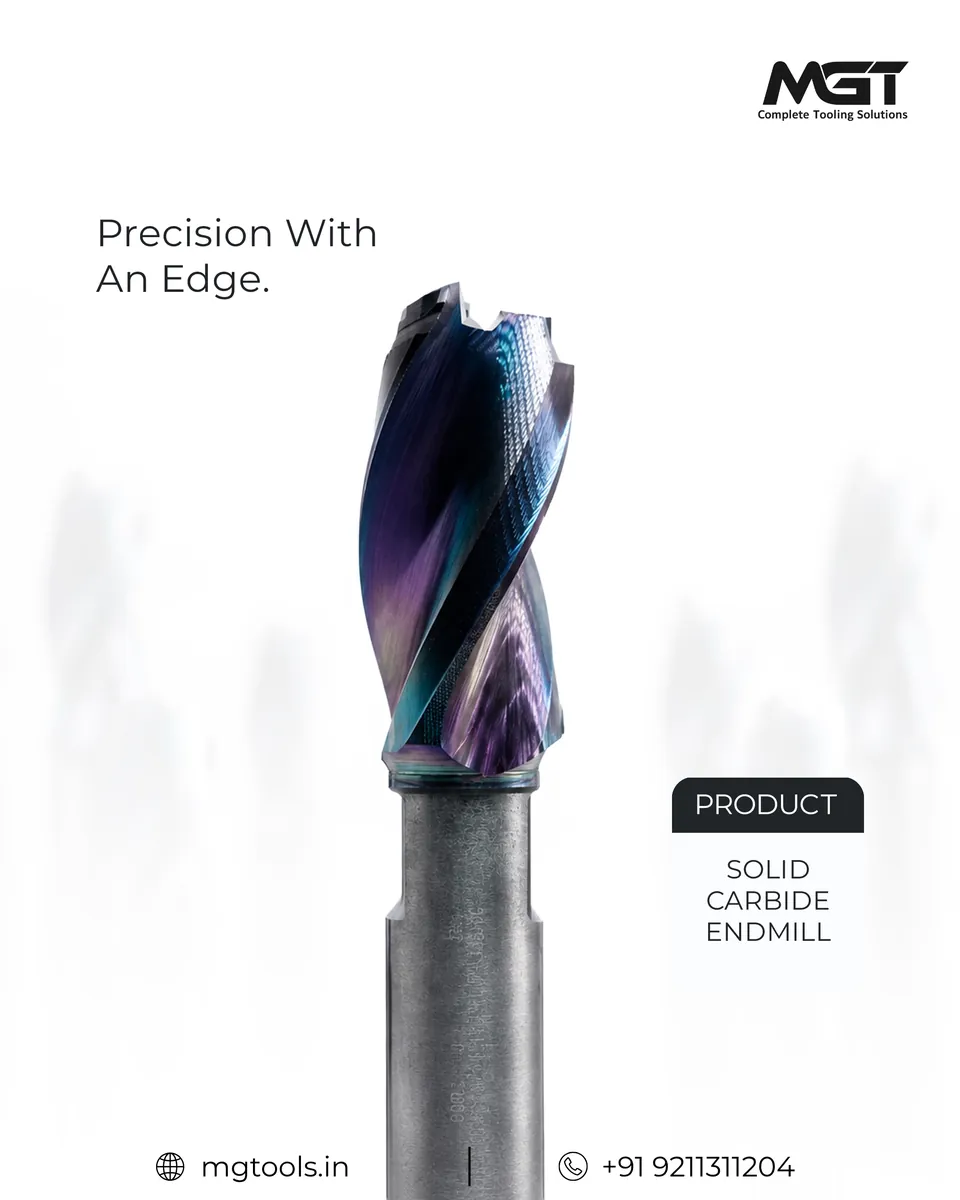 MG Tools solid carbide endmill product campaign creative