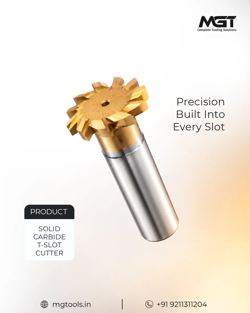 MG Tools solid carbide T-slot cutter product social media design