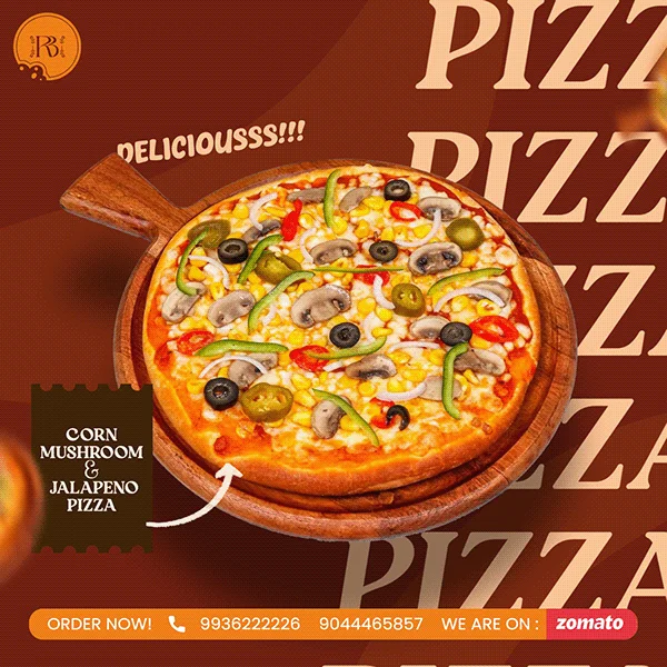 rb bakery corn mushroom jalapeno pizza post