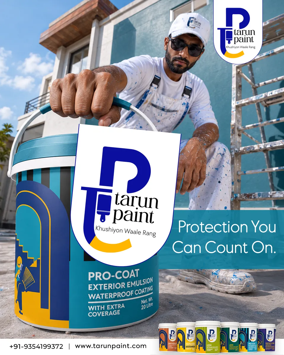 Tarun Paints Pro-Coat exterior emulsion protection campaign